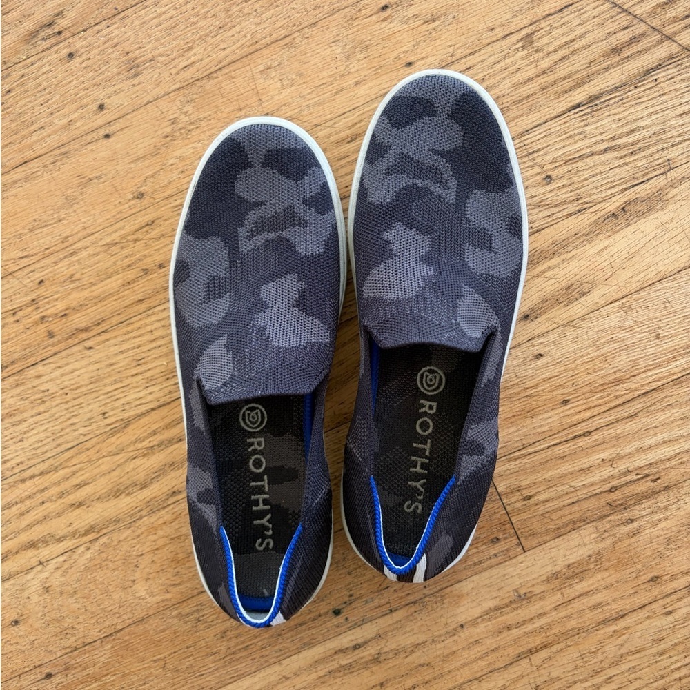 Rothy’s camo slip in sneaker